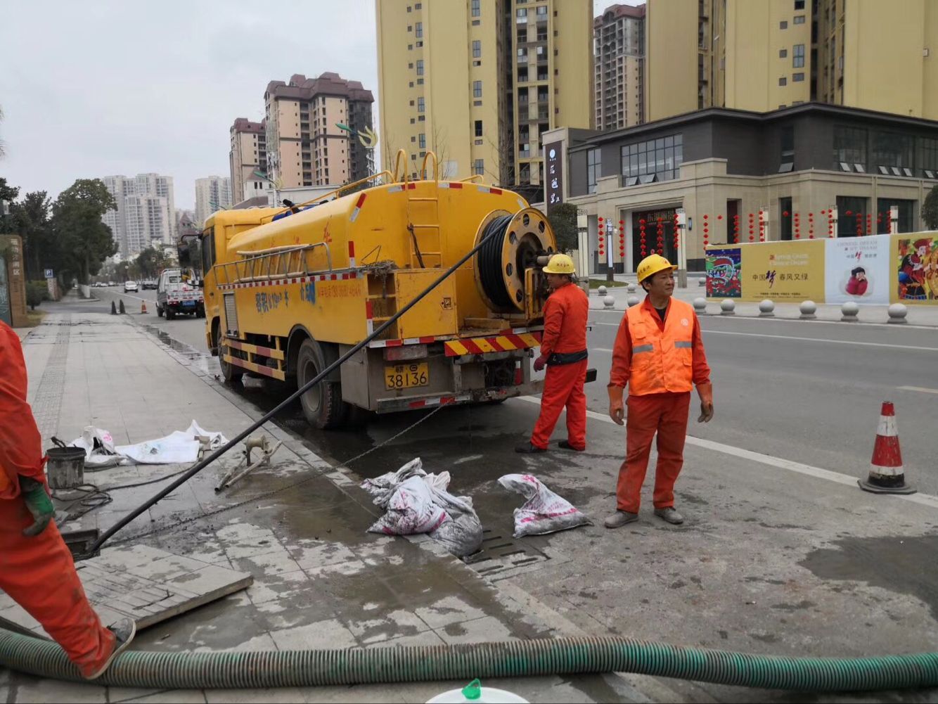 南康排污管道清淤-管道清洗